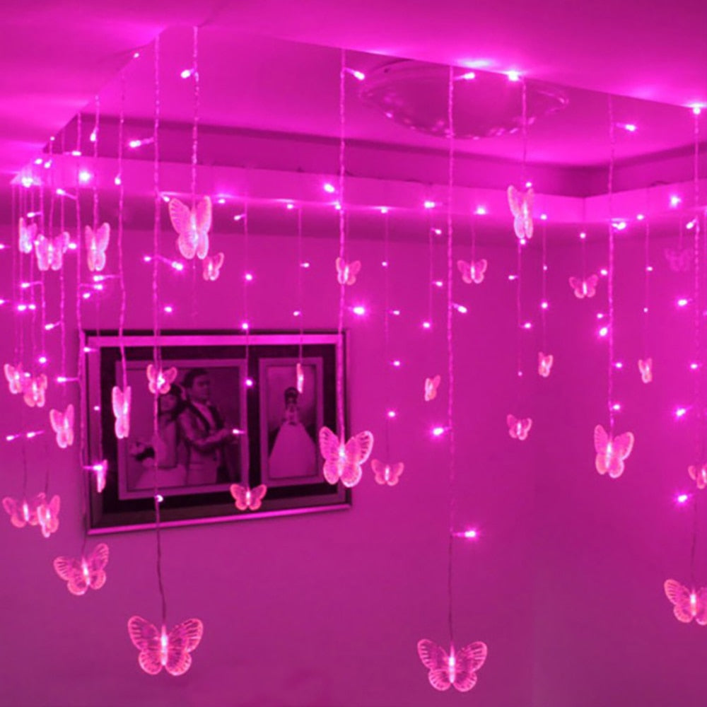 Butterfly LED Vorhanglichter
