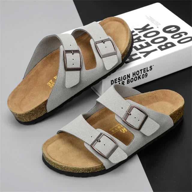 Frendorf | Herren-Ledersandalen für den Sommer – Komfort & Stil