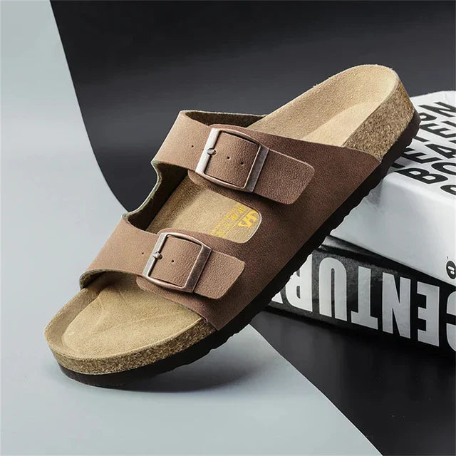 Frendorf | Herren-Ledersandalen für den Sommer – Komfort & Stil