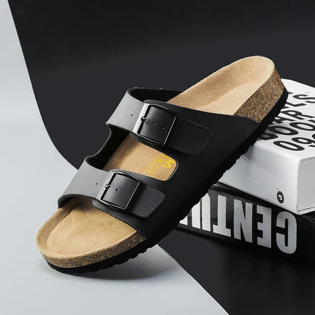 Frendorf | Herren-Ledersandalen für den Sommer – Komfort & Stil