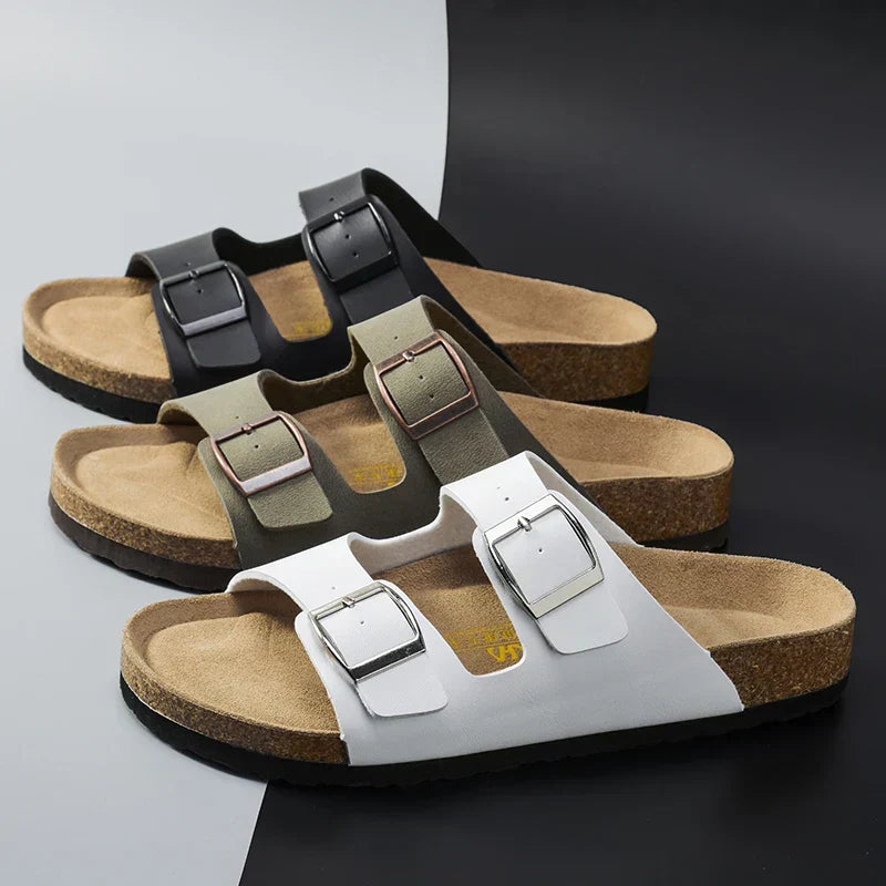 Frendorf | Herren-Ledersandalen für den Sommer – Komfort & Stil