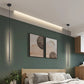 Nordic LED Pendelleuchte: Minimalistisches Design mit kreativen Linien, perfekt für das Schlafzimmer, Essbereich