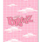Think Pink Abstract Canvas Poster