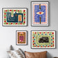 Altes Ägypten Buntes abstraktes Boho Poster Tiger Leopard Figur Wand Kunstdrucke Leinwand Malerei Dekor Bilder für Wohnzimmer