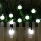 Solar Crystal Globe LED Lichterkette