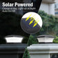 Frendorf | SolarVibe Moderne Solarbetriebene Säulenleuchte | Outdoor Gartenbeleuchtung | Energiesparend & Wetterfest
