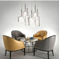 Frendorf | AuraGlas Elegante Glas-Deckenleuchte | Esszimmerlampe | Zeitloses Design | Stimmungsvolle Beleuchtung