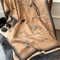 Herbstdekoration Cashmere Luxus Schals