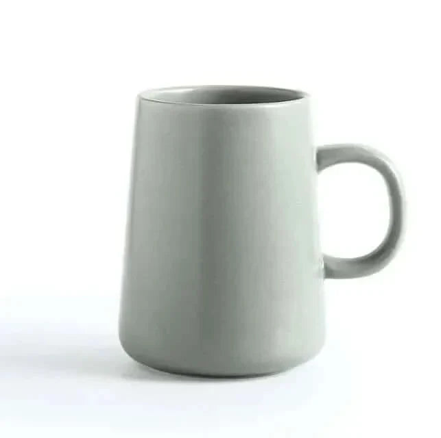 Sehr große Steinzeug-Kaffeetasse