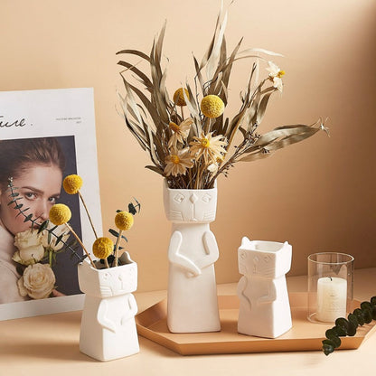 Katze Keramisch Kreative Vase