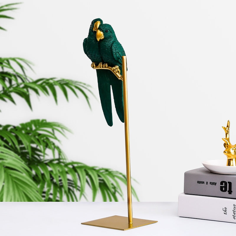 Die Lovebirds Objekt d'Art