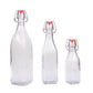 Frendorf | 1000ml Klare Leere Trink-Enzymgetränk Bier Saft Wasser Milch Glasflaschen mit Bügelverschluss