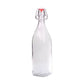 Frendorf | 1000ml Klare Leere Trink-Enzymgetränk Bier Saft Wasser Milch Glasflaschen mit Bügelverschluss