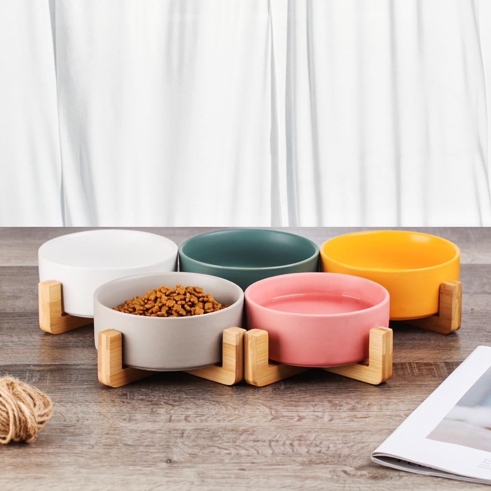 Frendorf | MeowFeast Ceramic Futternäpfe | Rutschfest | Hochwertig | Für Hunde & Katzen | Modernes Design