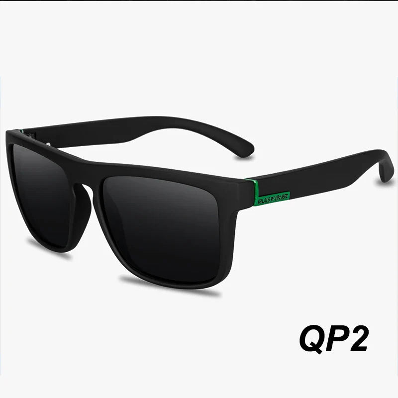 QUISVIKER Polarisierte Sport-Sonnenbrille für Männer und Frauen – Ideal zum Angeln, Camping, Wandern und Autofahren – UV-Schutzbrille