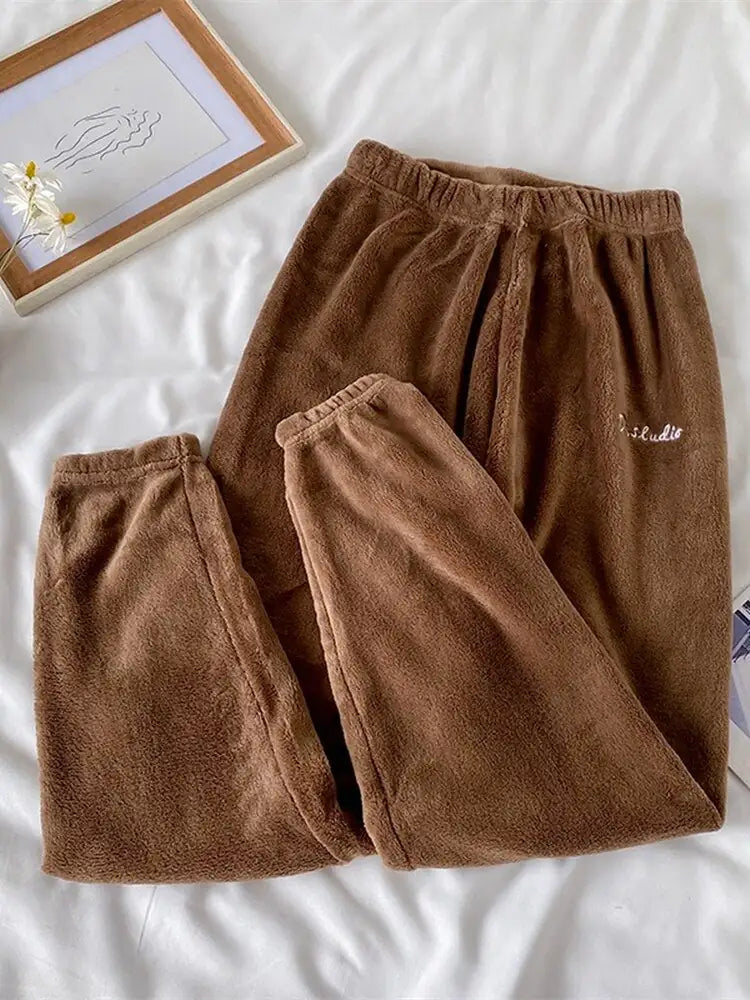Frendorf | Winter-Pyjama-Set aus weichem Samt