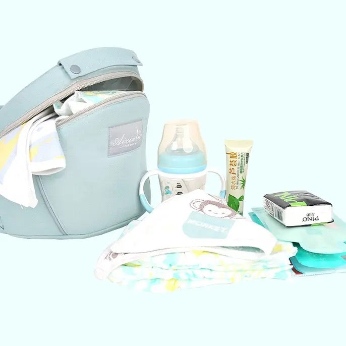 Frendorf | All-Position Babytrage - Hüftsitz Säugling Kleinkind Rucksack mit Kanguru Wickeltrage