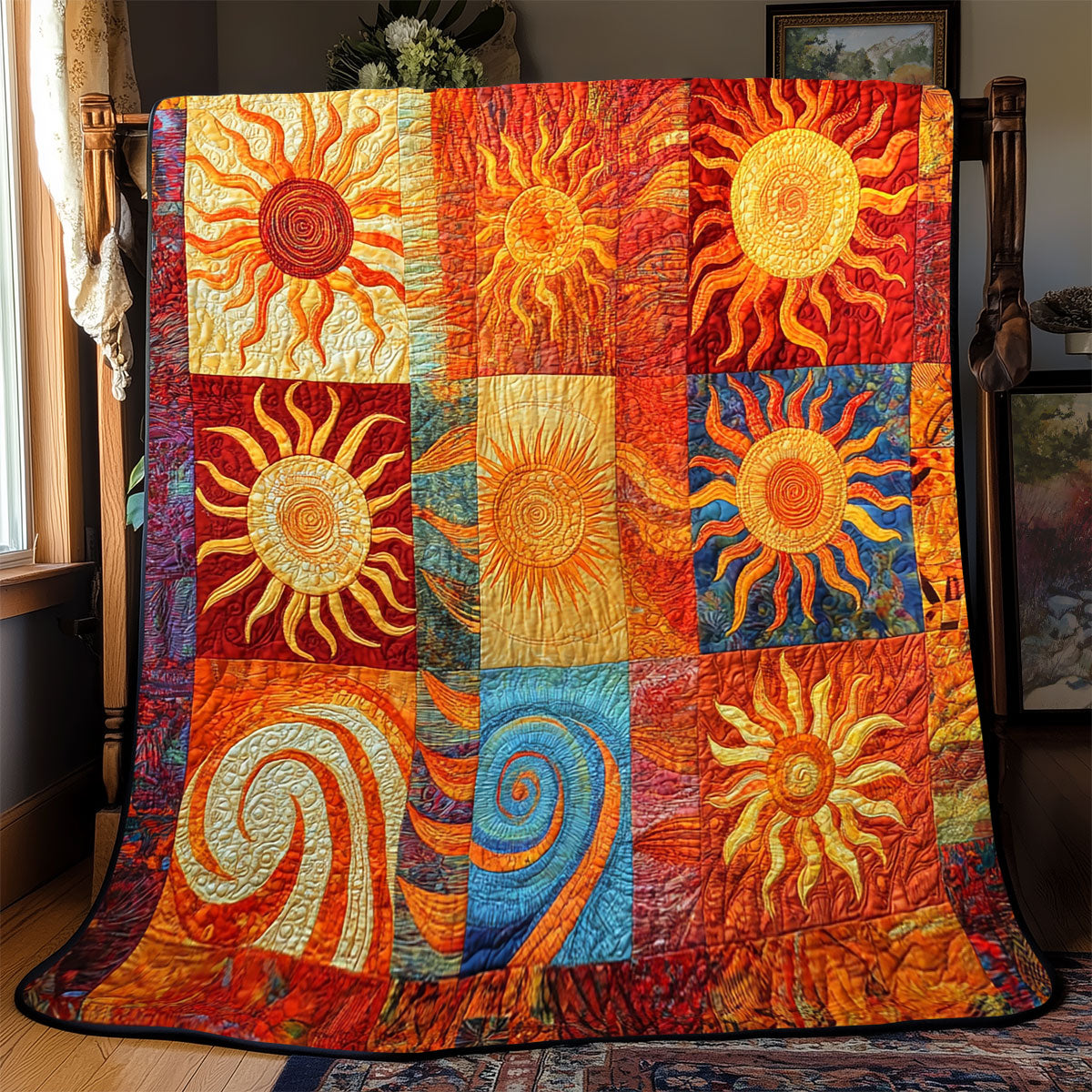 Hippie Sonnen Quilt