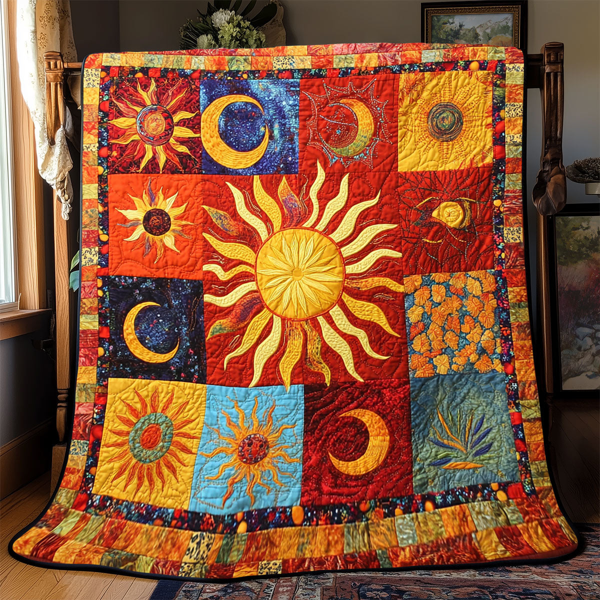 Hippie Sonnen Quilt