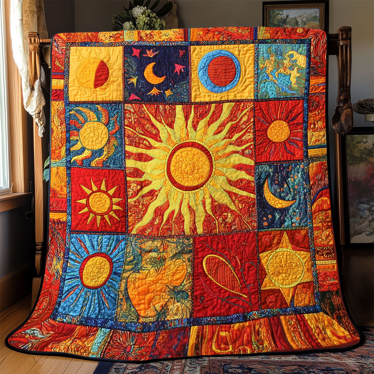 Hippie Sonnen Quilt