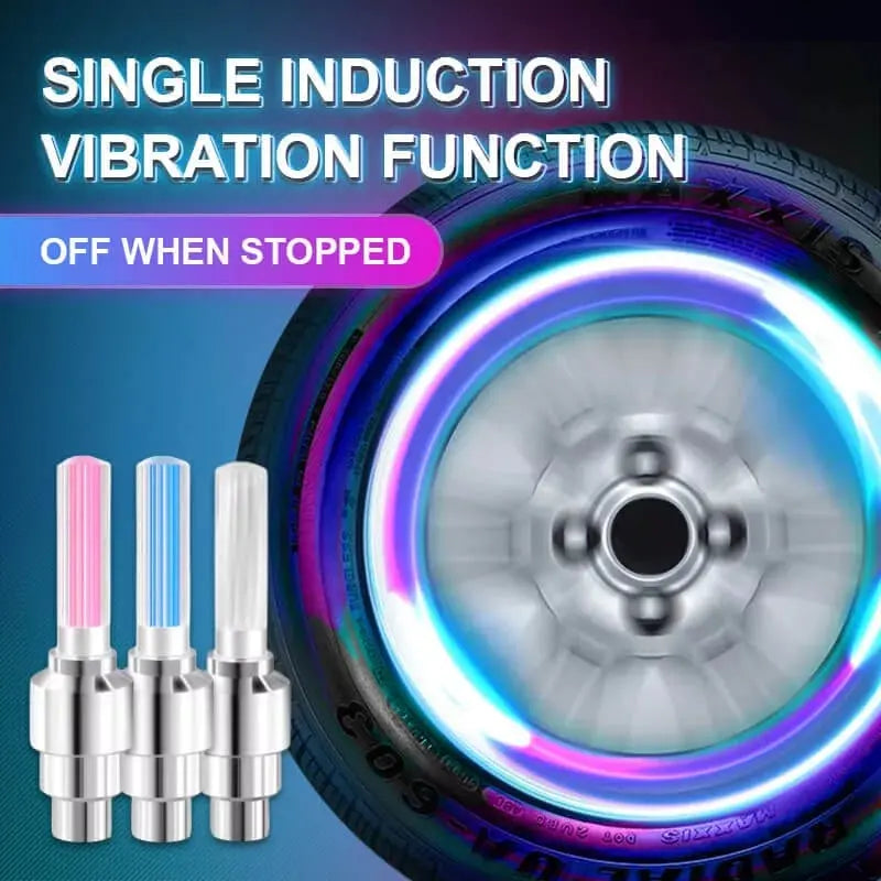 Frendorf | Hochwertige Fahrradventilbeleuchtung mit LED – Perfekt für Nachtfahrten