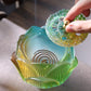 Heimdekor Home Innen Räuchergefäß Sandelholzofen Lotus wasserglasiertes Räuchersiegelofen Ornament
