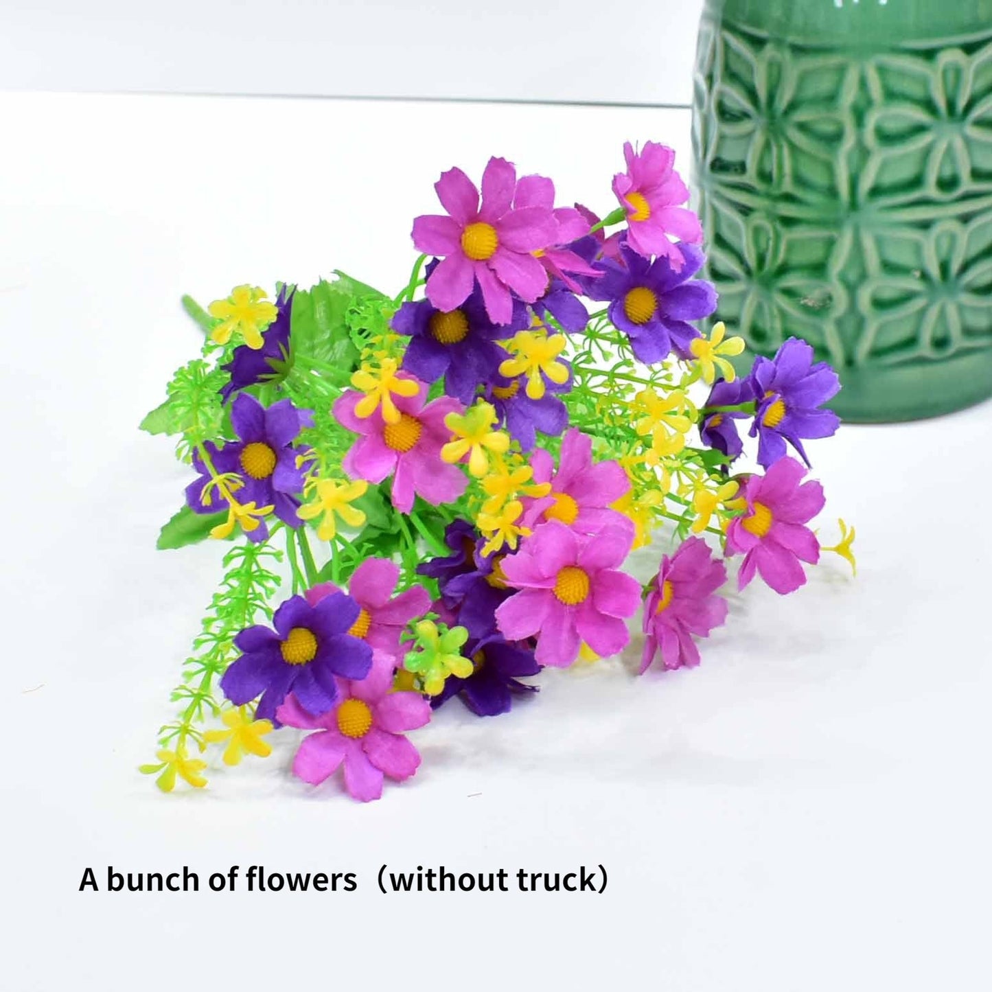 Heimdekoration Retro-Truck Mini-Blumentöpfe Sukkulente Künstliche Pflanze Harz Blumentopf Bürotisch Bastelornament Raumdeko