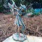 Zuhause Patio & Garten Statue Figur Figur Homestyles 9,5"H Samantha Willow Fairy in Bronze Patina Raumdekoration