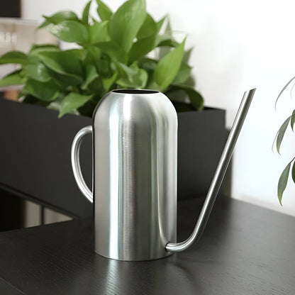 Edelstahl-Ausgießer - 1,5L lange Gießkanne für Pflanzen und Blumen
