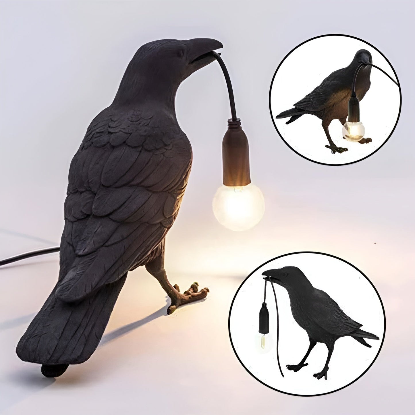 Frendorf | Avian Glow - E12 Lampe- LED Lucky Bird Tischlampe für stilvolles Ambiente