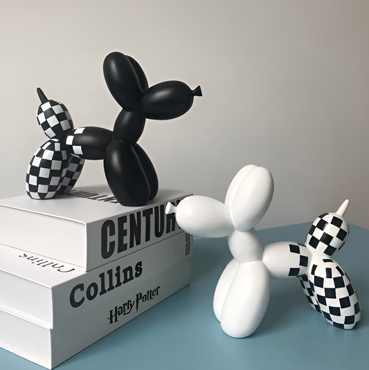 Balloon Pup Art - Kreatives Ballonhund-Design für die Heimdekoration