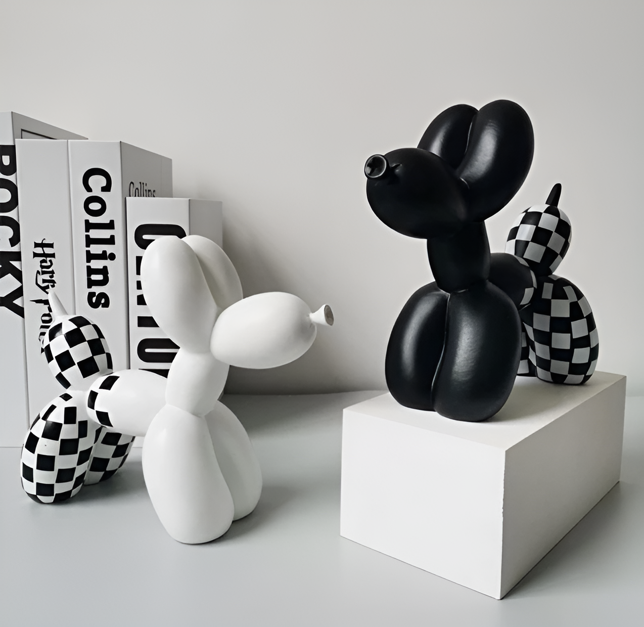 Balloon Pup Art - Kreatives Ballonhund-Design für die Heimdekoration
