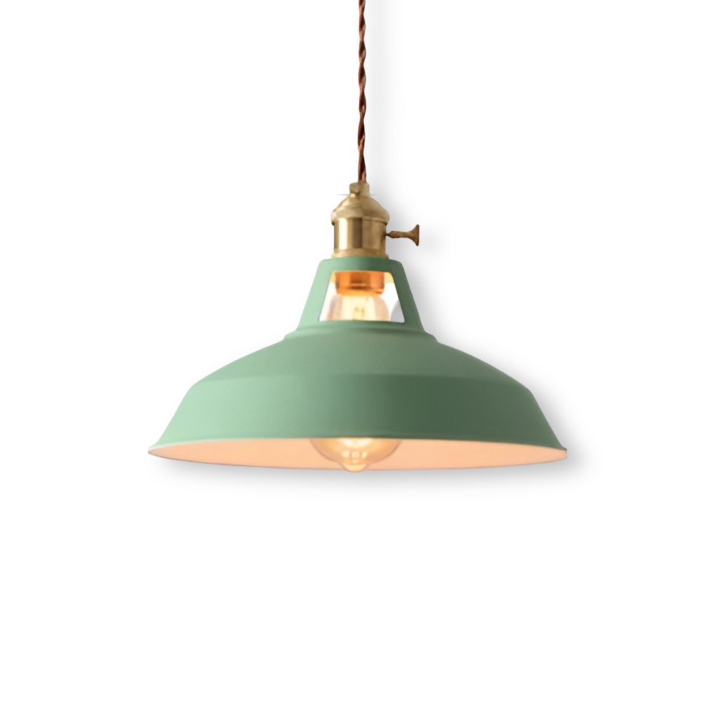 Frendorf | BarnFlare Deckenleuchten- Bunte industrielle LED Macaron Hängelampe