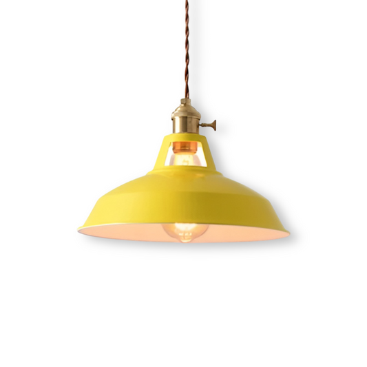 Frendorf | BarnFlare Deckenleuchten- Bunte industrielle LED Macaron Hängelampe