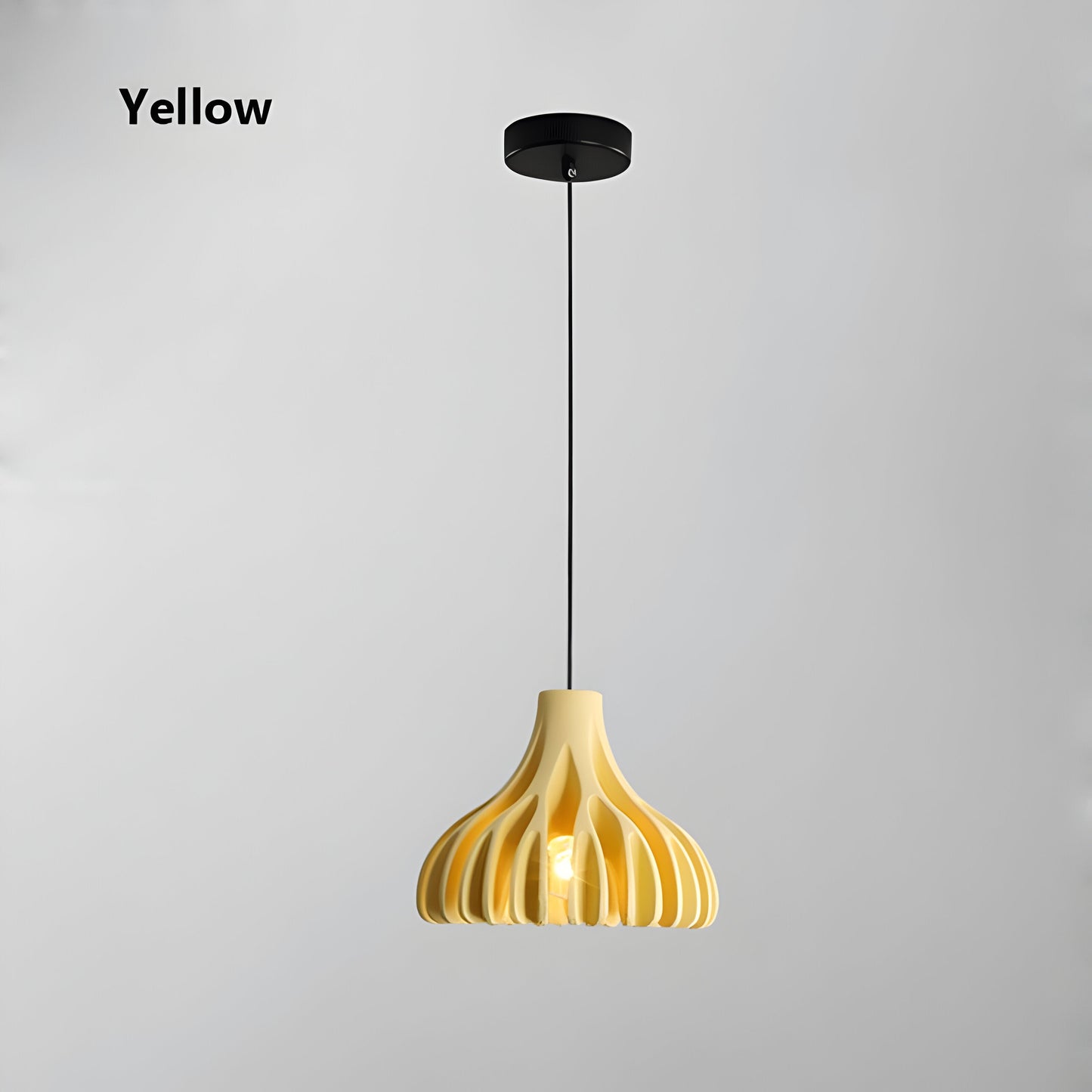 Frendorf | Bloomy Pendelleuchte - Kreative Macaron Hängelampe aus Harz