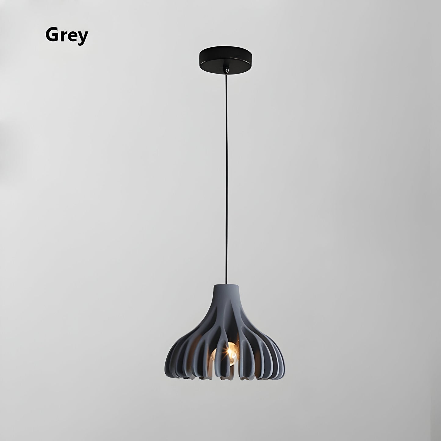 Frendorf | Bloomy Pendelleuchte - Kreative Macaron Hängelampe aus Harz