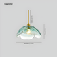 Frendorf | Blumen Gloss Pendelleuchte - Stilvolle Bunte Florale LED Hängelampe