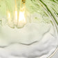 Frendorf | Blumen Gloss Pendelleuchte - Stilvolle Bunte Florale LED Hängelampe