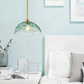 Frendorf | Blumen Gloss Pendelleuchte - Stilvolle Bunte Florale LED Hängelampe