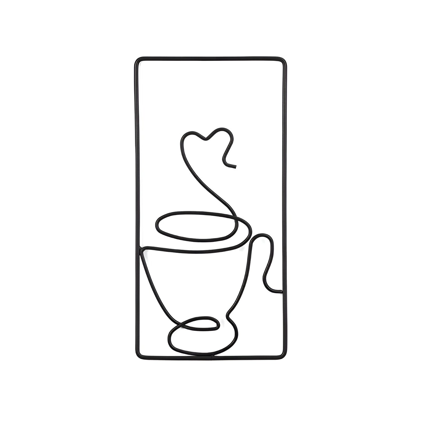 Frendorf | Brewtiful Cups – Ästhetische Kaffeetassen-Wandkunst aus Eisen