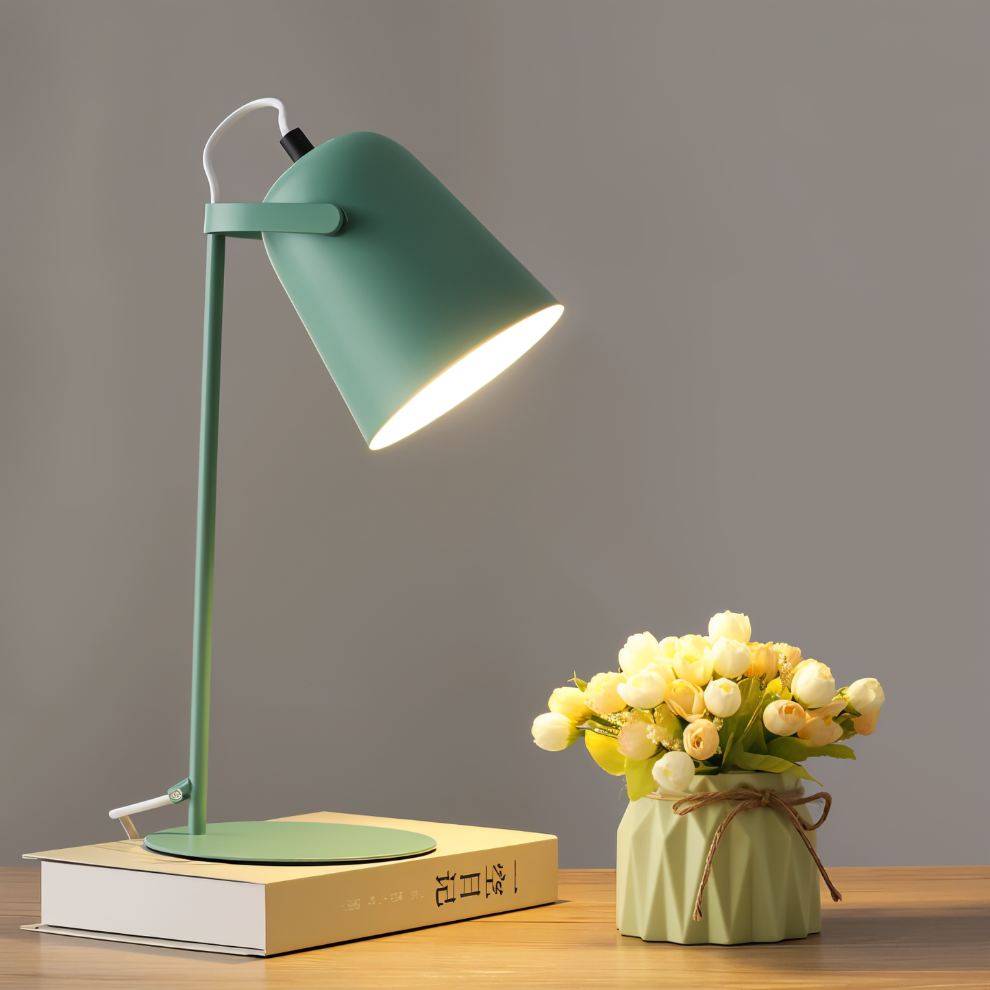 Macaron – Verstellbare Nordische Tischlampe für ein Stilvolles Büro