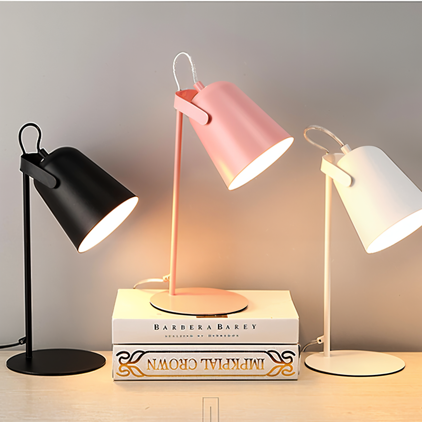 Frendorf | Tischlampe - Nordische  Schreibtischlampe - Verstellbare Lampe