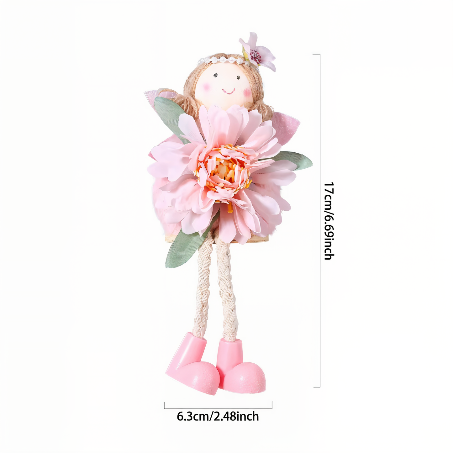 Frendorf | CharmiPixie - Skurrile Hängende Fee Ornament für Osterdeko