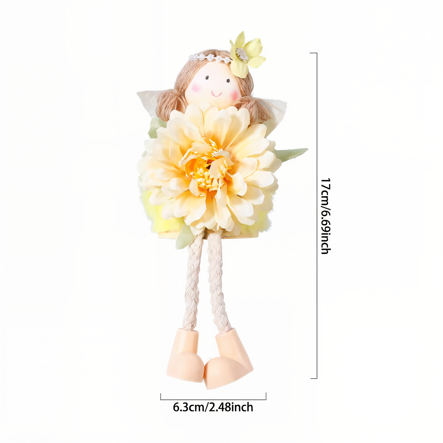 Frendorf | CharmiPixie - Skurrile Hängende Fee Ornament für Osterdeko