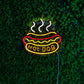 Fastfood-Neonschild - Buntes Fast Food Schild - USB Nachtlicht