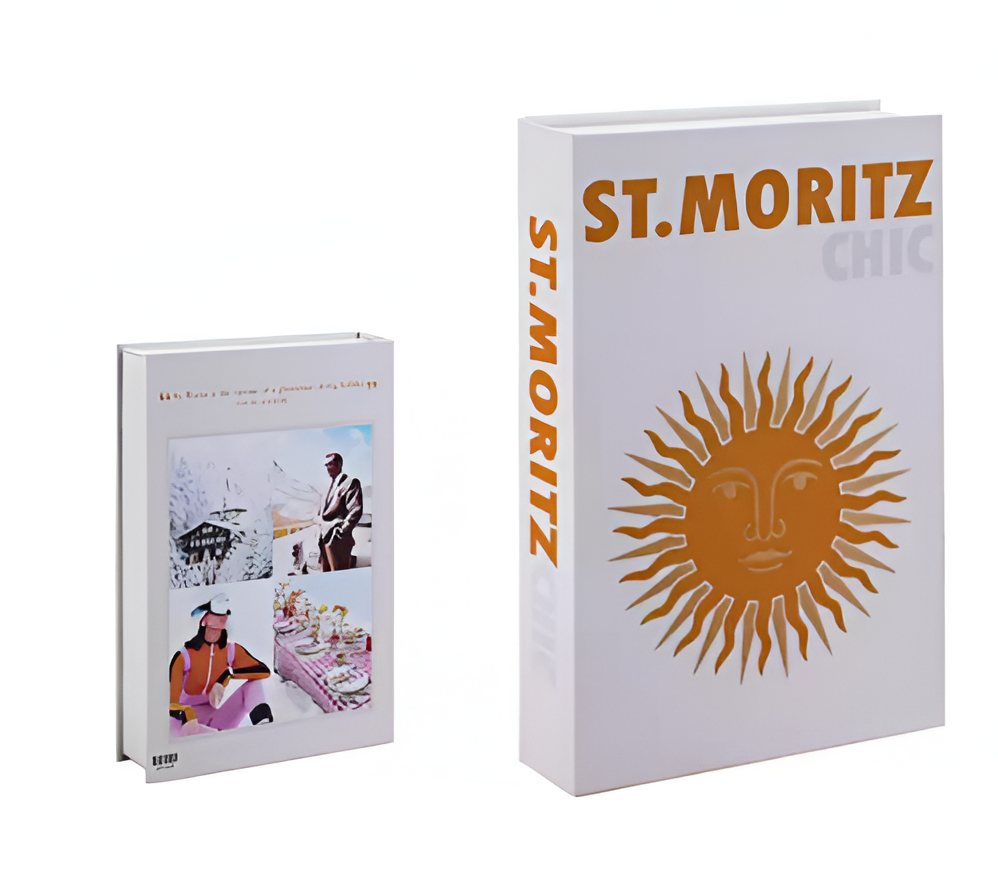 ChicFaux Deko Bücher - Kaffeetisch Bücher - Bücher zur Dekoration