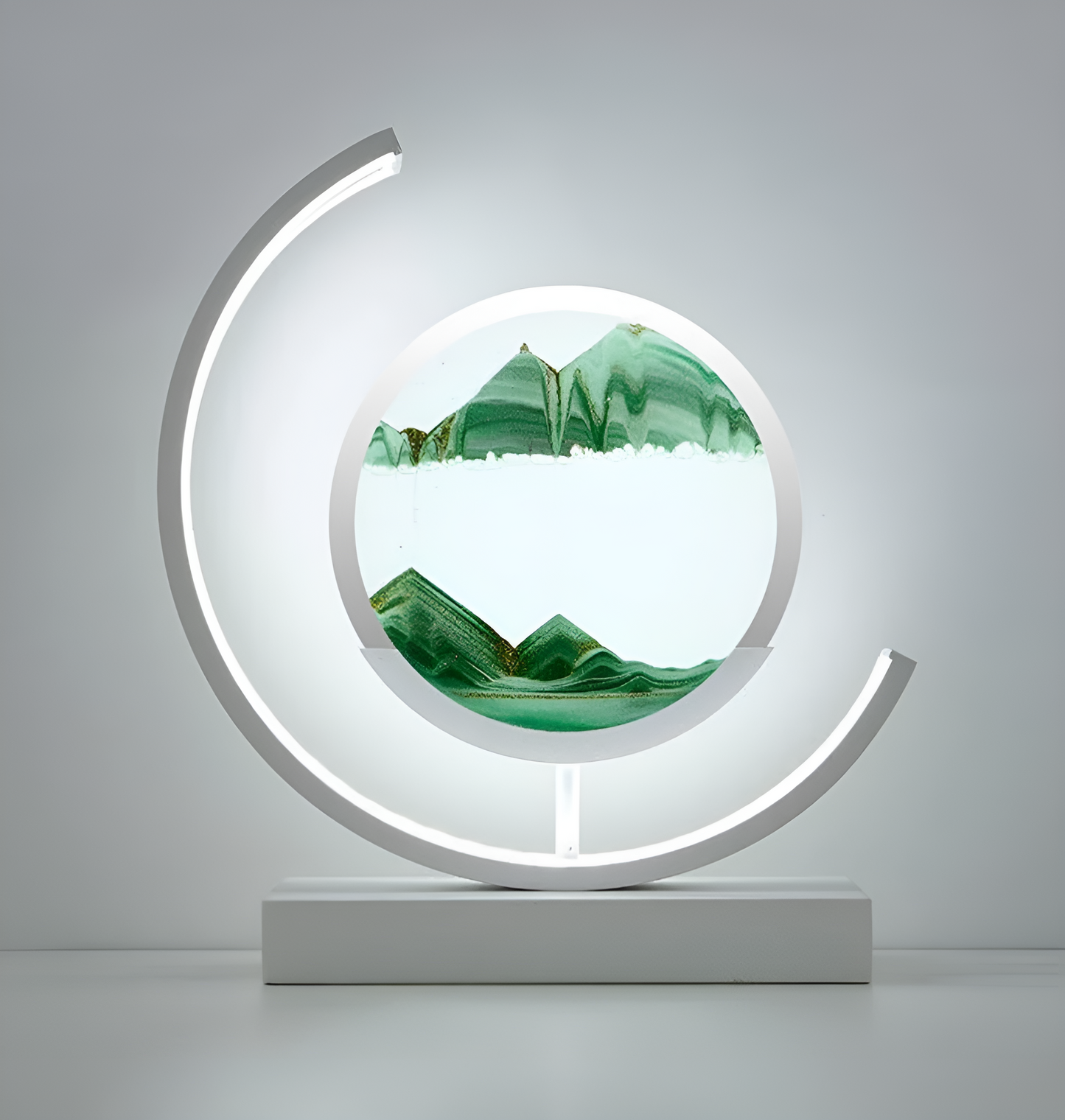 Sandscape- Fließender Sand LED Lampe 3D Treibsand Nachtlicht