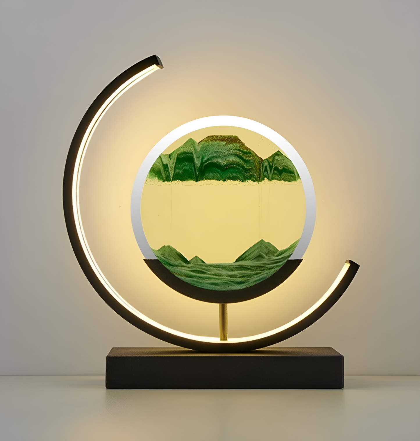 Sandscape- Fließender Sand LED Lampe 3D Treibsand Nachtlicht