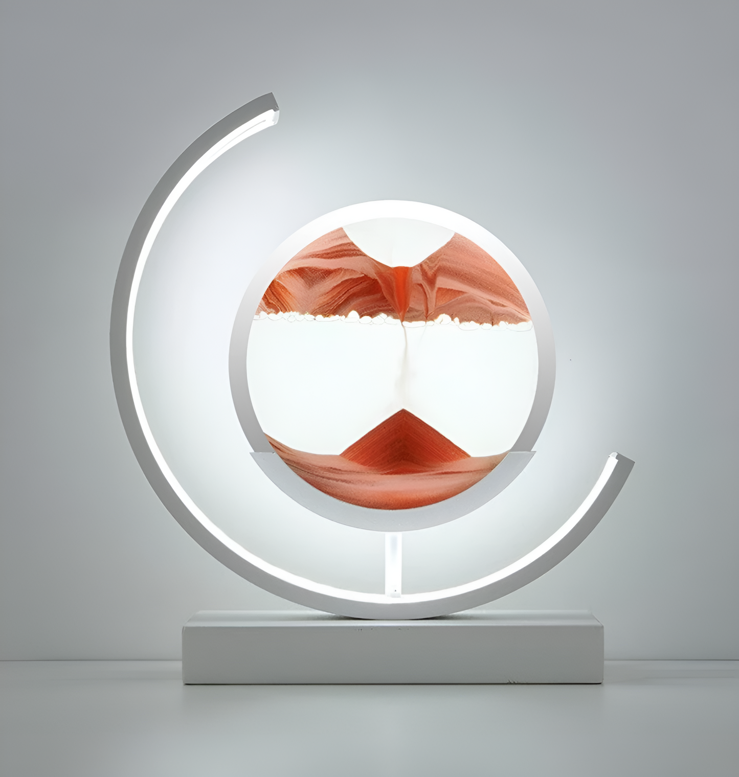 Sandscape- Fließender Sand LED Lampe 3D Treibsand Nachtlicht