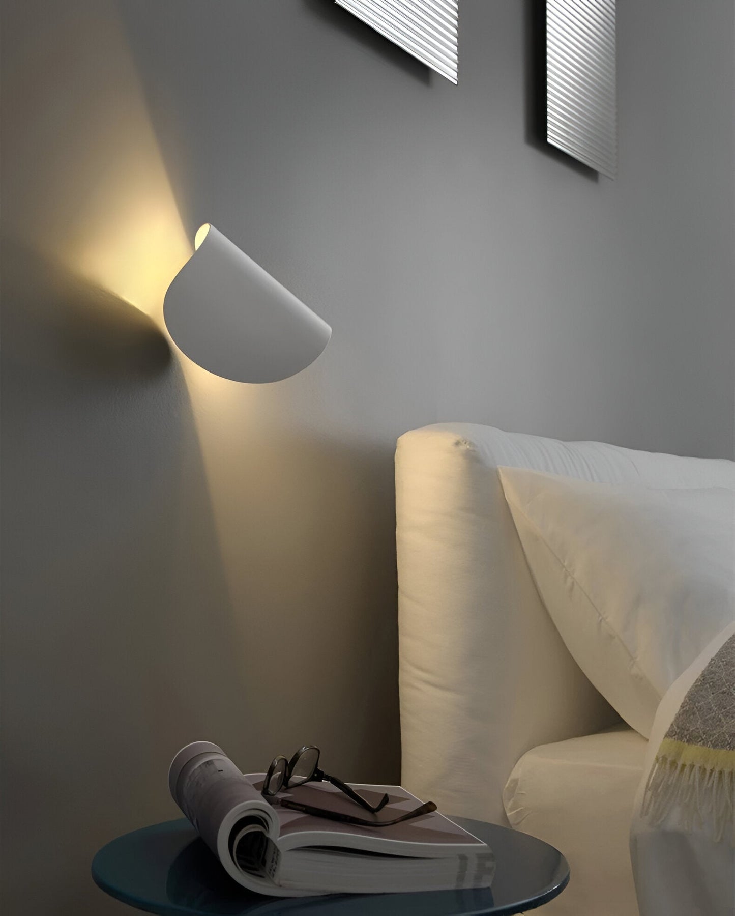 Frendorf | Twista LED Wandleuchte | Drehbare Wandlampe aus Metall | Modernes Design | Stimmungslicht & Beleuchtung